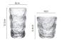Preview: 360Home Glas mit Gletschermuster verdickte Textur